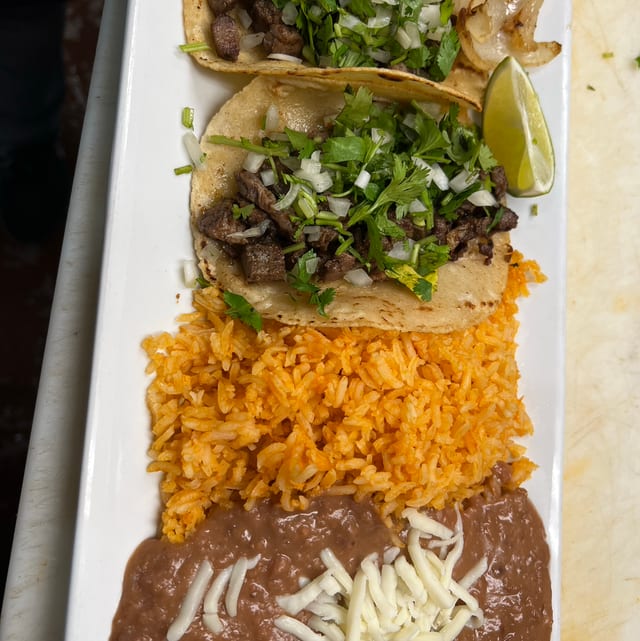 Taco Plate.