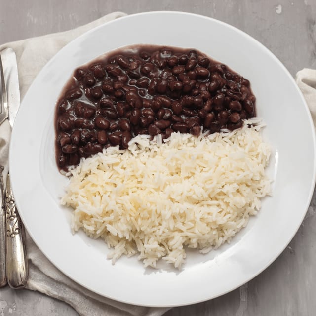 1/2 Rice and Beans.