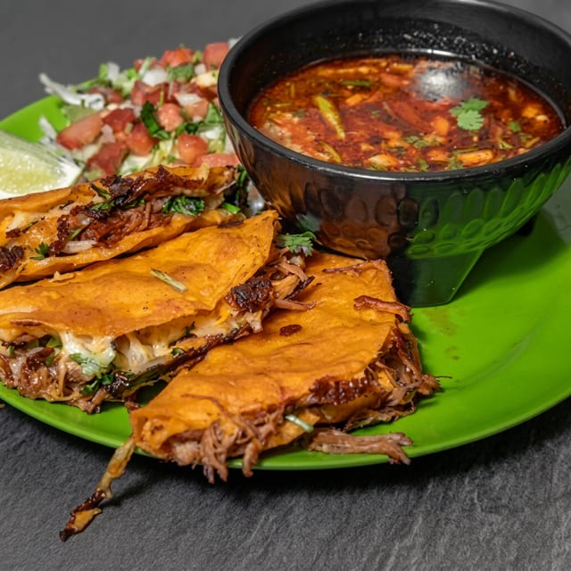 Quesabirria Tacos.