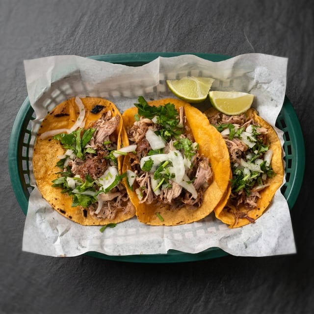 Carnitas Tacos.